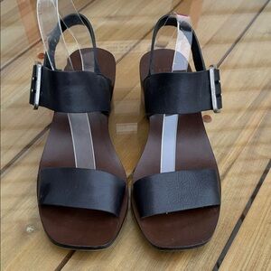 Boemos made in Italy Elegant Black Leather Women's Sandals